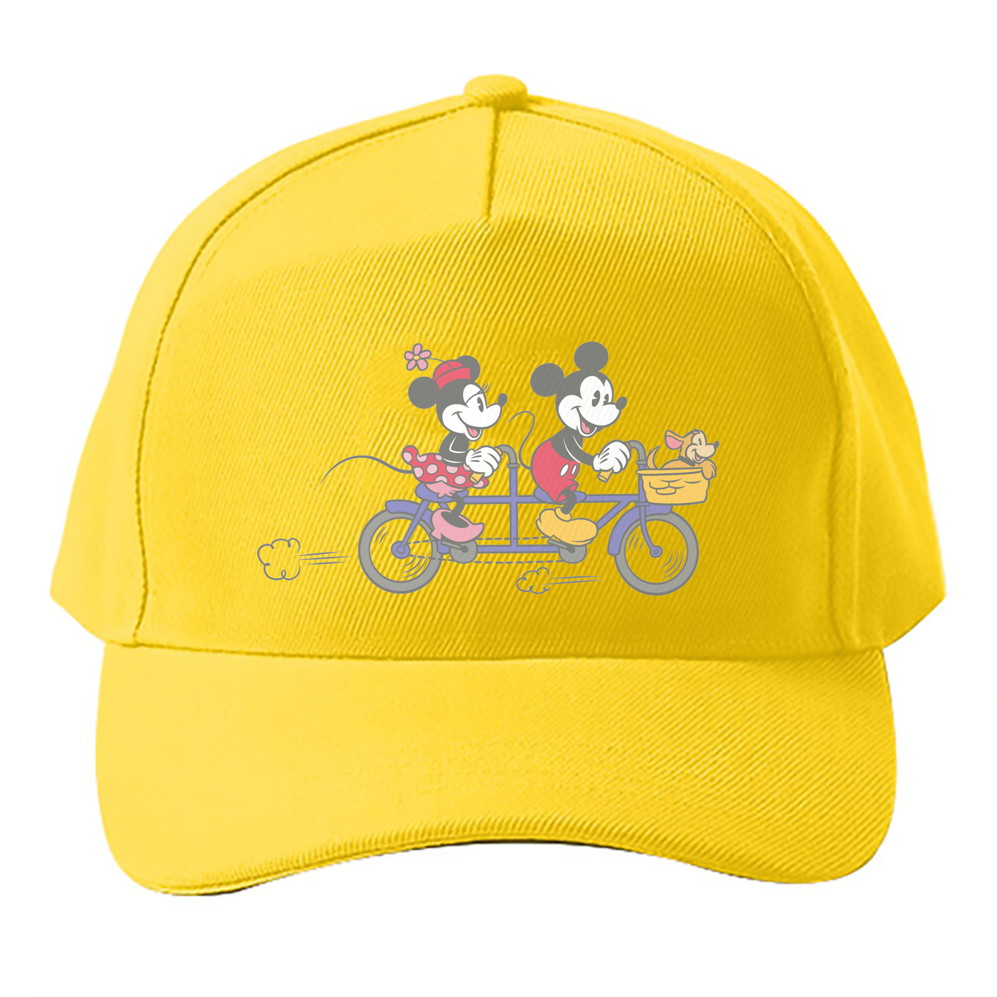 （画像用） ミッキーマウス Mickey Mouse ベースボールキャップ 綿100％ 男女兼用 帽子 スポーツ